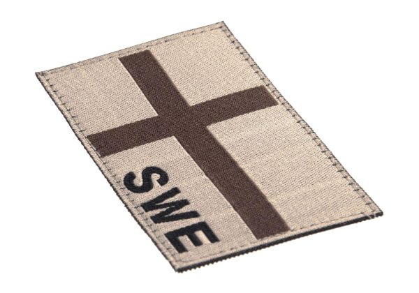 Clawgear Sweden Flag Patch Desert