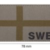 Clawgear Sweden Flag Patch RAL7013