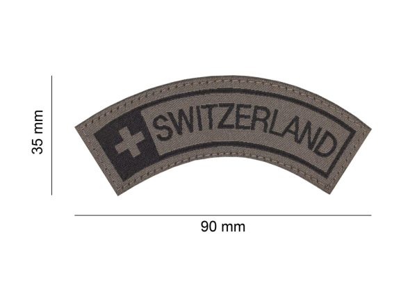 Clawgear Switzerland Small Tab Patch RAL7013