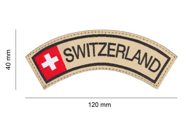 Clawgear Switzerland Tab Patch Multicolor Clawgear Switzerland Tab Patch Multicolor
