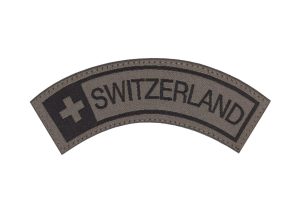 Clawgear Switzerland Tab Patch RAL7013 Clawgear Switzerland Tab Patch RAL7013