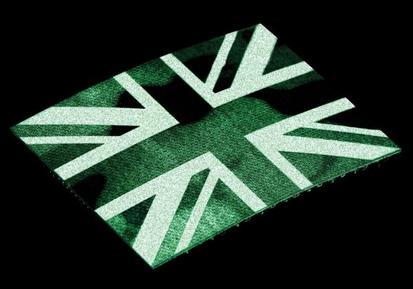 Clawgear Union Jack IR Patch Multicam