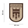 Clawgear Vorarlberg Shield Patch Desert