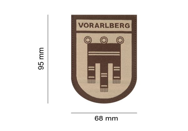 Clawgear Vorarlberg Shield Patch Desert