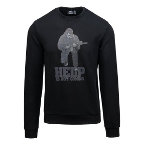 Crewneck (Help is not coming) - Black Crewneck (Help is not coming) - Black