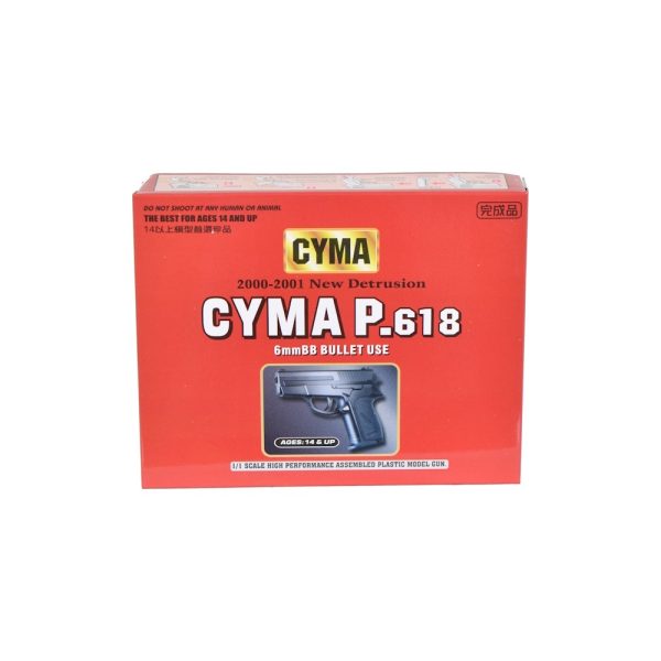 CYMA PISTOLA A MOLLA ECONOMICA P.618 (ZM-18)