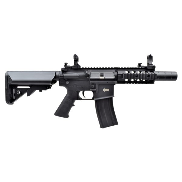 D|BOYS ELECTRIC RIFLE M4 5" BLACK POLYMER (1171) D|BOYS FUCILE ELETTRICO M4 5" POLIMERO NERO (1171)