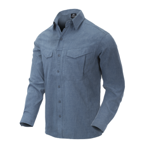 DEFENDER Mk2 Gentleman Shirt® - Melange Blue DEFENDER Mk2 Gentleman Shirt® - Melange Blue