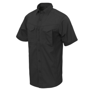 DEFENDER Mk2 Shirt short sleeve® - PolyCotton Ripstop - Black DEFENDER Mk2 Shirt short sleeve® - PolyCotton Ripstop - Black