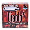 DIABLO BOMBOLETTE CO2 12g SET DA 10 PEZZI (C10DIABLO) DIABLO BOMBOLETTE CO2 12g SET DA 10 PEZZI (C10DIABLO)
