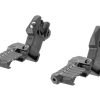 DLG Tactical Offset Iron Sight Set High Profile Black