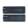 ELEMENT COPRI SLITTE 20mm CON PORTA CONTROLLO REMOTO NERO (EL-EX300B)