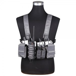 EMERSON GEAR D3CR TACTICAL CHEST RIG WOLF GREY (EM7442WG) EMERSON GEAR D3CR TACTICAL CHEST RIG WOLF GREY (EM7442WG)