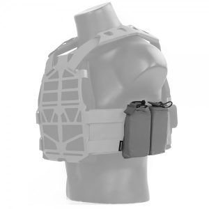 EMERSON GEAR TASCA PORTA CARICATORE DOPPIA WOLF GREY (EM6403WG) EMERSON GEAR TASCA PORTA CARICATORE DOPPIA WOLF GREY (EM6403WG)