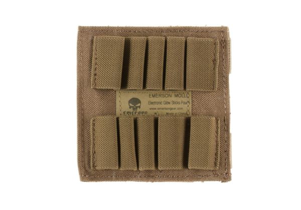 Emerson Light Stick Holder MOLLE Coyote Emerson Light Stick Holder MOLLE Coyote