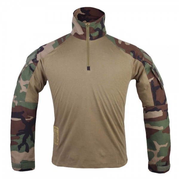 EMERSONGEAR COMBAT SHIRT G3 WOODLAND TAGLIA M (EM9278-M) EMERSONGEAR COMBAT SHIRT G3 WOODLAND TAGLIA M (EM9278-M)