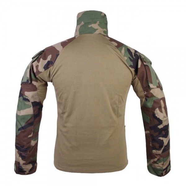 EMERSONGEAR COMBAT SHIRT G3 WOODLAND TAGLIA XL (EM9278-XL) EMERSONGEAR COMBAT SHIRT G3 WOODLAND TAGLIA XL (EM9278-XL)