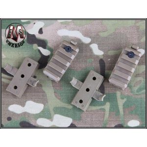 EMERSONGEAR KIT SLITTE PER ELMETTO FAST DARK EARTH (EM5669A) EMERSONGEAR KIT SLITTE PER ELMETTO FAST DARK EARTH (EM5669A)