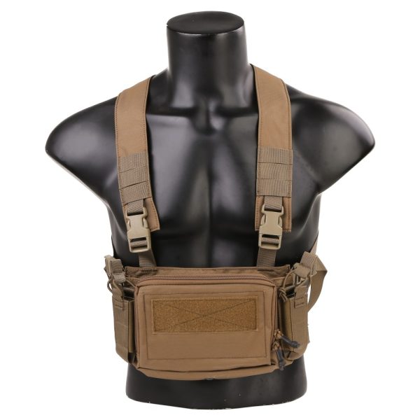 EMERSONGEAR MICRO CHEST RIG COYOTE BROWN (EM9557CB) EMERSONGEAR MICRO CHEST RIG COYOTE BROWN (EM9557CB)