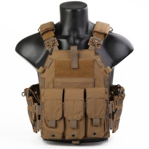 EMERSONGEAR PLATE CARRIER CON SGANCIO RAPIDO COYOTE BROWN (EM7405CB) EMERSONGEAR PLATE CARRIER CON SGANCIO RAPIDO COYOTE BROWN (EM7405CB)