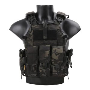 EMERSONGEAR PLATE CARRIER CON SGANCIO RAPIDO MULTICAM BLACK (EM7405MCBK) EMERSONGEAR PLATE CARRIER CON SGANCIO RAPIDO MULTICAM BLACK (EM7405MCBK)