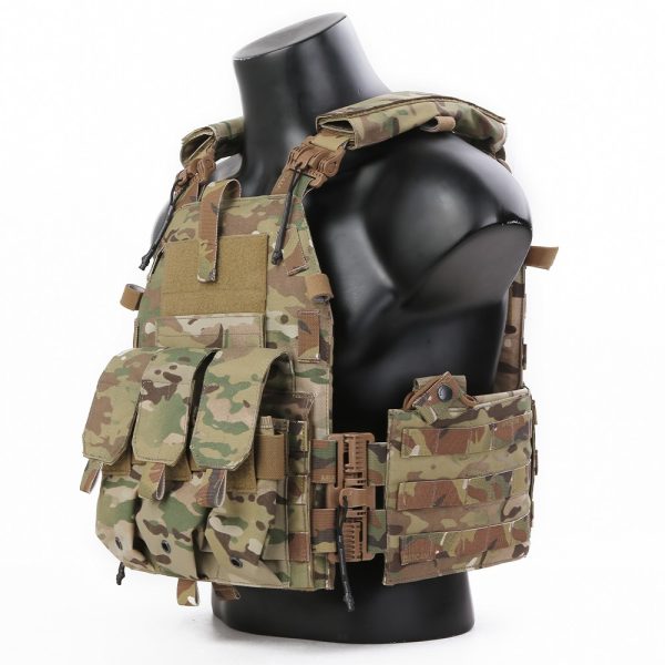 EMERSONGEAR PLATE CARRIER CON SGANCIO RAPIDO MULTICAM (EM7405MC) EMERSONGEAR PLATE CARRIER CON SGANCIO RAPIDO MULTICAM (EM7405MC)
