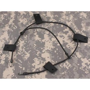 EMERSONGEAR SET CAVI ELASTICI ELMETTO NERI (EM8824) EMERSONGEAR SET CAVI ELASTICI ELMETTO NERI (EM8824)