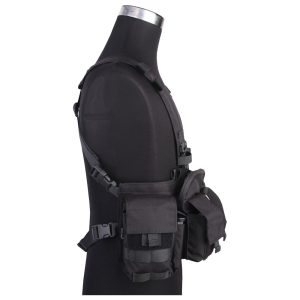 EMERSONGEAR SPLIT FRONT TACTICAL CHEST RIG NERO (EM7451F) EMERSONGEAR SPLIT FRONT TACTICAL CHEST RIG NERO (EM7451F)
