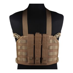 EMERSONGEAR TACTICAL CHEST RIG CON PORTA CARICATORI MP7 COYOTE BROWN (EM7445D) EMERSONGEAR TACTICAL CHEST RIG CON PORTA CARICATORI MP7 COYOTE BROWN (EM7445D)