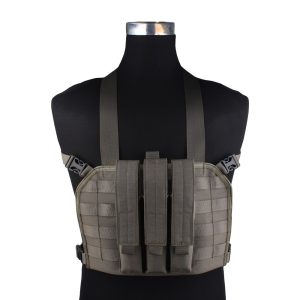 EMERSONGEAR TACTICAL CHEST RIG CON PORTA CARICATORI MP7 FOLIAGE GREEN (EM7445B) EMERSONGEAR TACTICAL CHEST RIG CON PORTA CARICATORI MP7 FOLIAGE GREEN (EM7445B)
