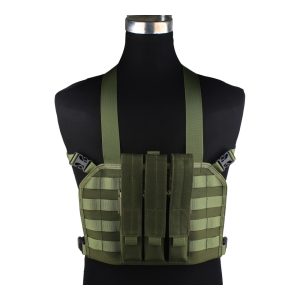 EMERSONGEAR TACTICAL CHEST RIG CON PORTA CARICATORI MP7 OLIVE DRAB (EM7445C) EMERSONGEAR TACTICAL CHEST RIG CON PORTA CARICATORI MP7 OLIVE DRAB (EM7445C)
