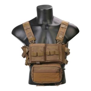 EMERSONGEAR TACTICAL CHEST RIG COYOTE BROWN (EM2961CB) EMERSONGEAR TACTICAL CHEST RIG COYOTE BROWN (EM2961CB)