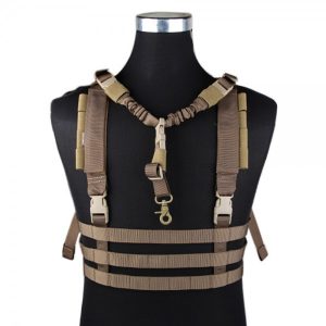 EMERSONGEAR TATTICO MOLLE SYSTEM LOW PROFILE CHEST RIG COYOTE BROWN (EM7452D) EMERSONGEAR TATTICO MOLLE SYSTEM LOW PROFILE CHEST RIG COYOTE BROWN (EM7452D)
