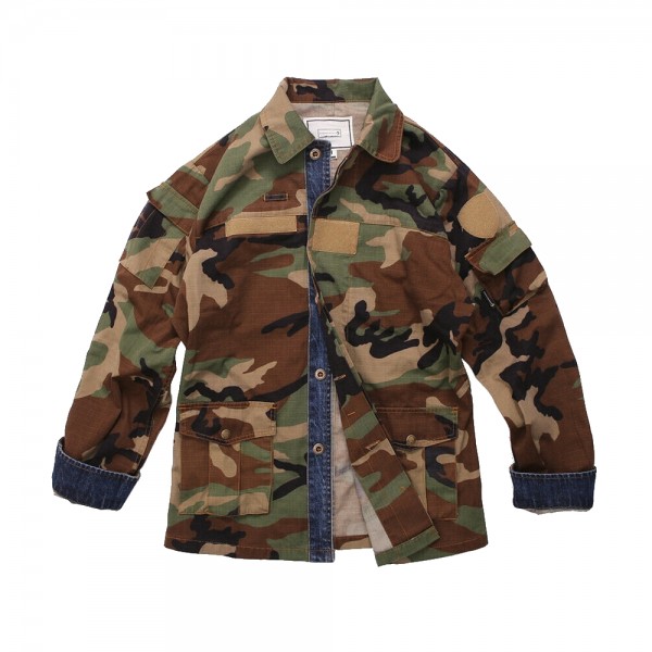 EMERSONGEARS GIACCA BDU VINTAGE STYLE WOODLAND UOMO TAGLIA S (EMS6870-S) EMERSONGEARS GIACCA BDU VINTAGE STYLE WOODLAND UOMO TAGLIA S (EMS6870-S)