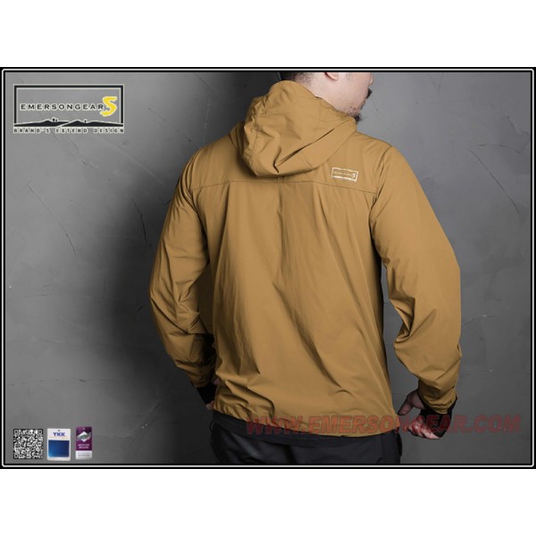EMERSONGEARS GIACCA HATTORI SKIN WINDBREAKER COYOTE BROWN TAGLIA S (EMS6872CB-S) EMERSONGEARS GIACCA HATTORI SKIN WINDBREAKER COYOTE BROWN TAGLIA S (EMS6872CB-S)