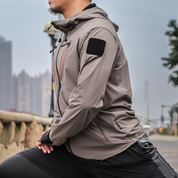 EMERSONGEARS GIACCA HATTORI SKIN WINDBREAKER GRIGIO TAGLIA S (EMS6872G-S) EMERSONGEARS GIACCA HATTORI SKIN WINDBREAKER GRIGIO TAGLIA S (EMS6872G-S)