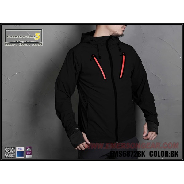 EMERSONGEARS GIACCA HATTORI SKIN WINDBREAKER NERO TAGLIA S (EMS6872BK-S) EMERSONGEARS GIACCA HATTORI SKIN WINDBREAKER NERO TAGLIA S (EMS6872BK-S)