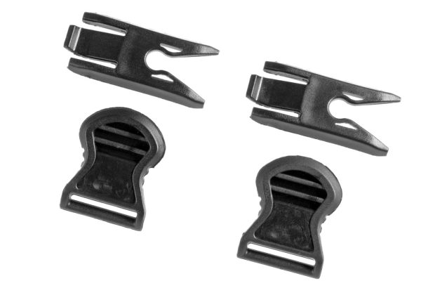 FMA Goggle Swivel Clips 19mm Black