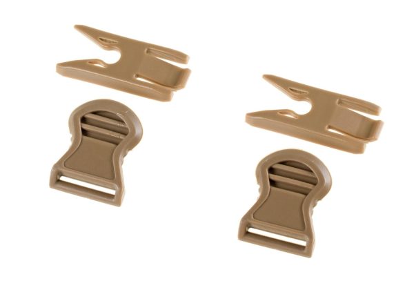 FMA Goggle Swivel Clips 19mm Dark Earth