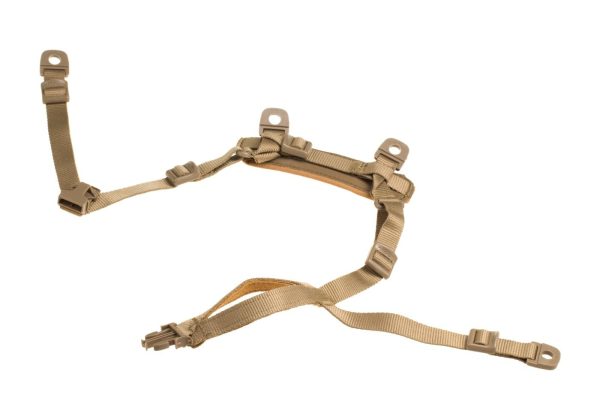 FMA MICH Helmet Retention System H-Nape Dark Earth