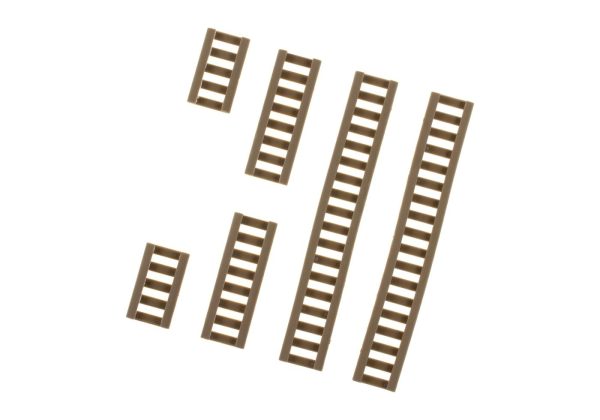 FMA Soft Rail Cover Kit Dark Earth