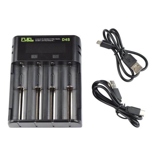 FUEL CARICABATTERIE USB Ni-MH - Ni-CD - Li-ION (FL-D4S) FUEL CARICABATTERIE USB Ni-MH - Ni-CD - Li-ION (FL-D4S)