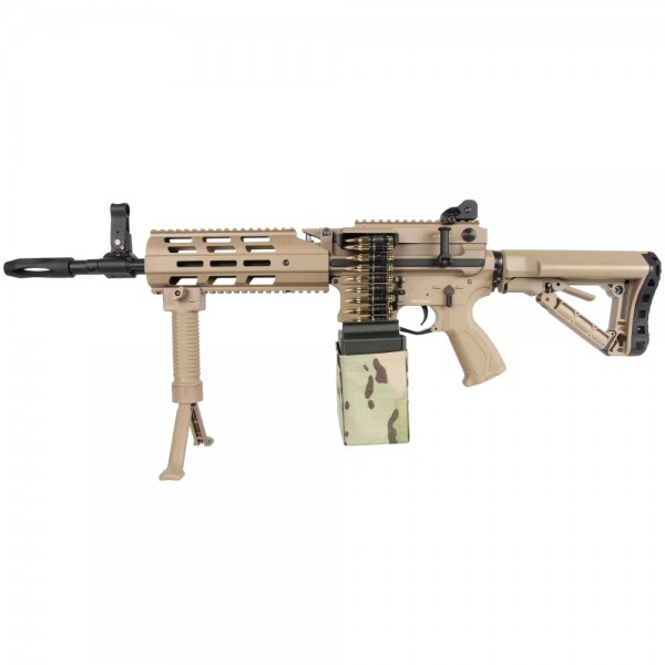 G&G FUCILE ELETTRICO CM16 LMG DESERT TAN (GG-CM16LMGT) G&G FUCILE ELETTRICO CM16 LMG DESERT TAN (GG-CM16LMGT)