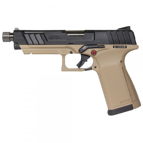 G&G PISTOLA A GAS GTP9 NERA/DESERT TAN (GG-GTP9BT) G&G PISTOLA A GAS GTP9 NERA/DESERT TAN (GG-GTP9BT)