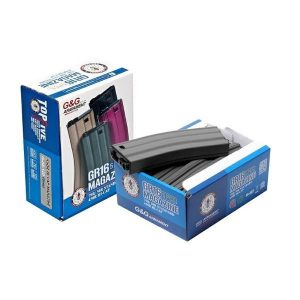 G&G SET 5 CARICATORI HI-CAP 450 COLPI PER M4/M16 GRIGI (G08120) G&G SET 5 CARICATORI HI-CAP 450 COLPI PER M4/M16 GRIGI (G08120)