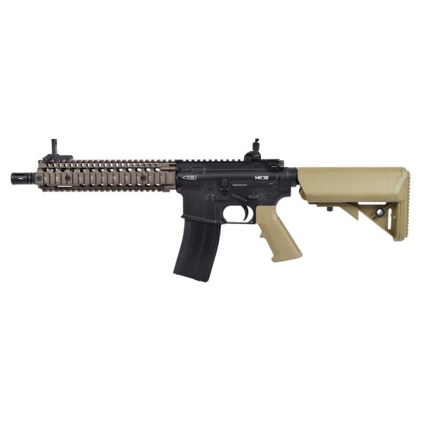 GOLDEN EAGLE FUCILE A GAS DANIEL DEFENSE MK18 TWO-TONE NERO/TAN (GE-6593MT) GOLDEN EAGLE FUCILE A GAS DANIEL DEFENSE MK18 TWO-TONE NERO/TAN (GE-6593MT)