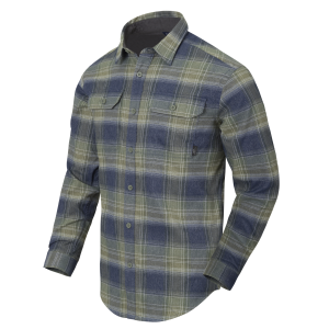 GreyMan Shirt - Blast Blue Plaid