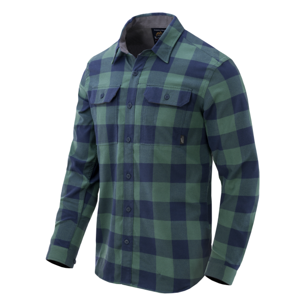 GreyMan Shirt - Moss Green Checkered GreyMan Shirt - Moss Green Checkered