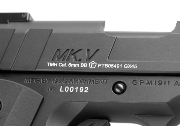 GX45 Mk.V Metal Version GBB Black