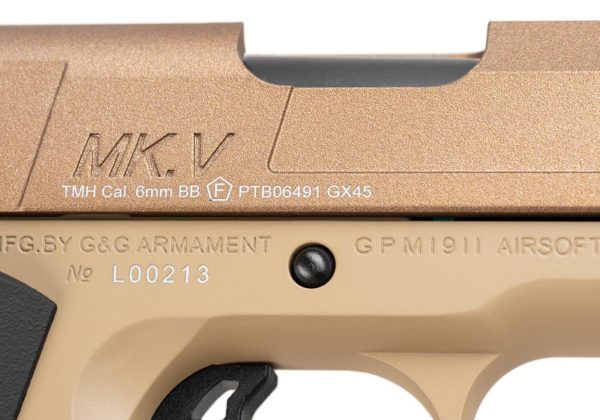GX45 Mk.V Metal Version GBB Dark Earth